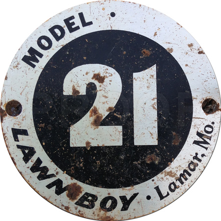 Lawn Boy Badge
